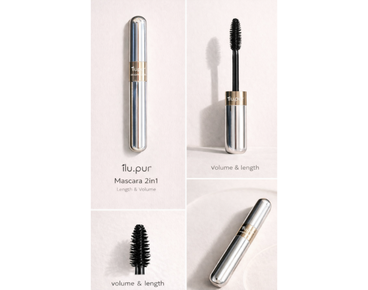 Ilu.pur Mascara 2in1 Volumen & Länge