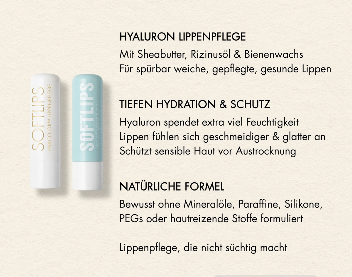 Dr. Massing Soft Lips Lippenpflege mit Hyaluronsäure und Sheabutter 5ml