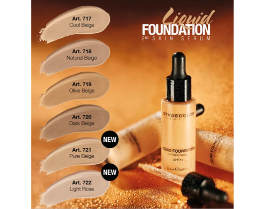 Stagecolor Liquid Foundation, 717– Cool Beige