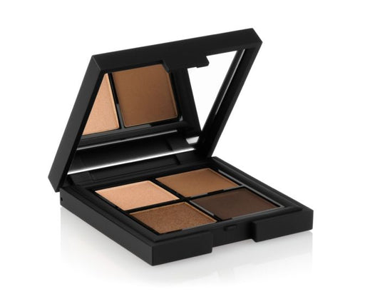 Stagecolor Satin Feeling Eyeshadow Quartet Brown Metallics